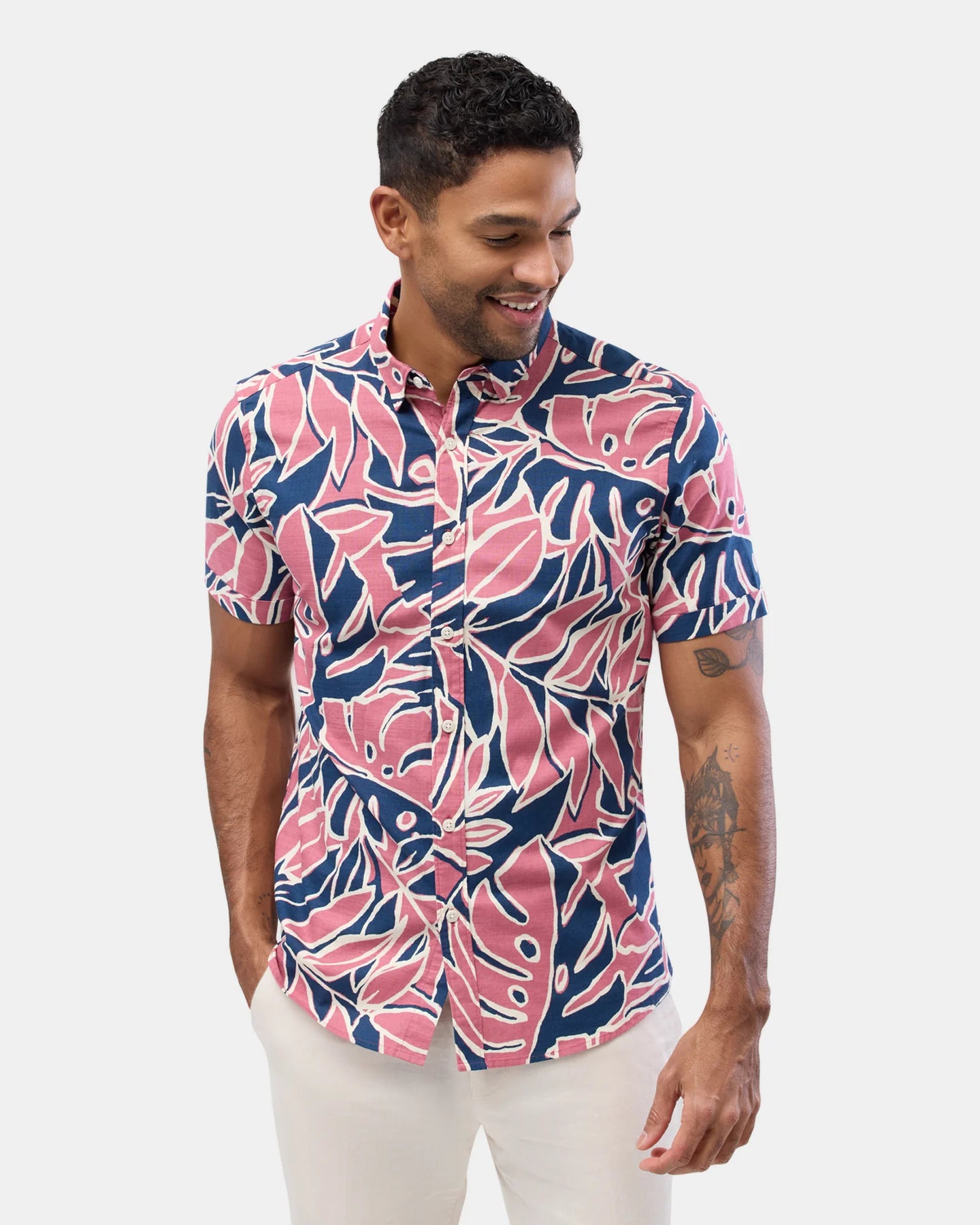 Brooksfield Short Sleeve Casual Shirt