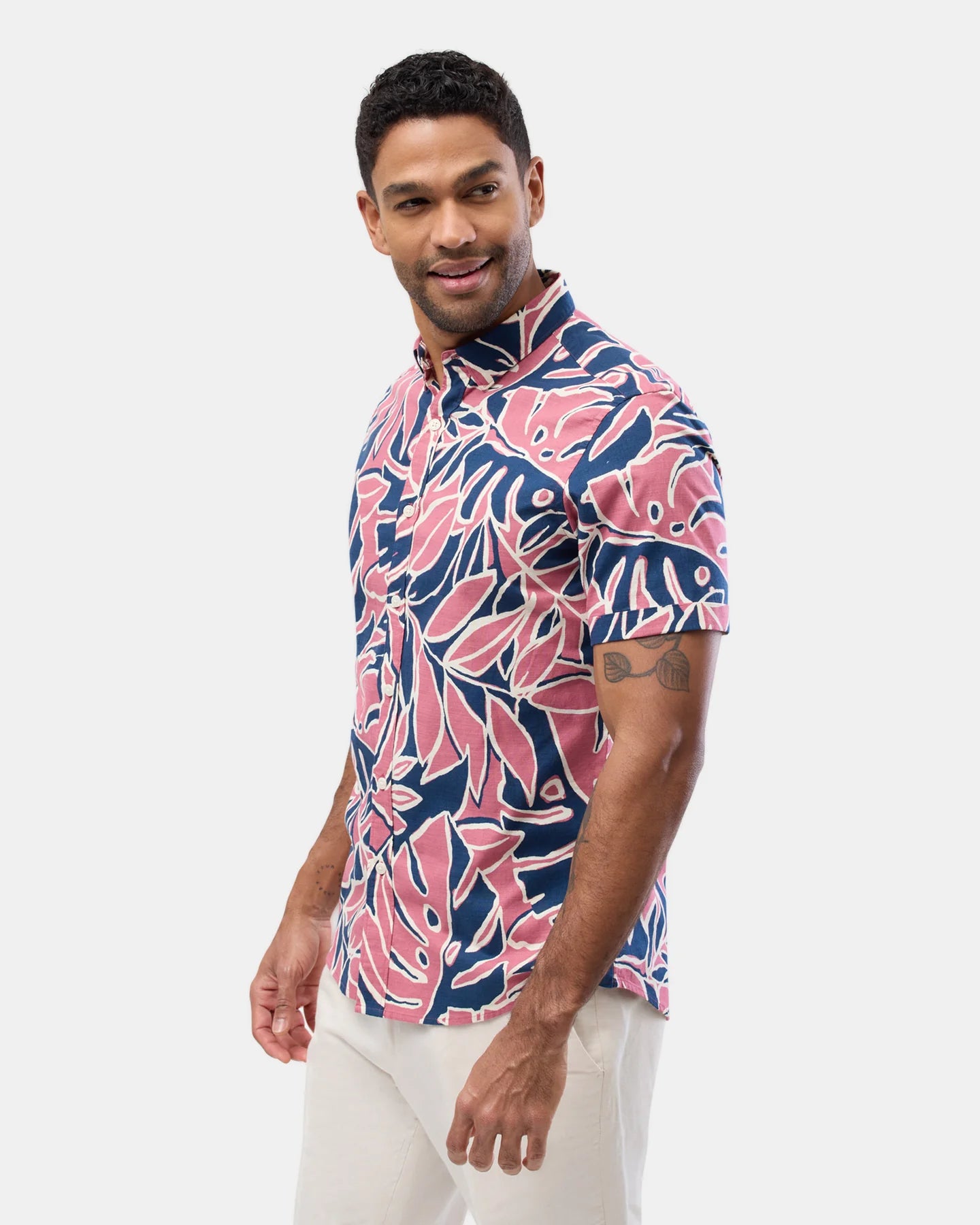 Brooksfield Short Sleeve Casual Shirt