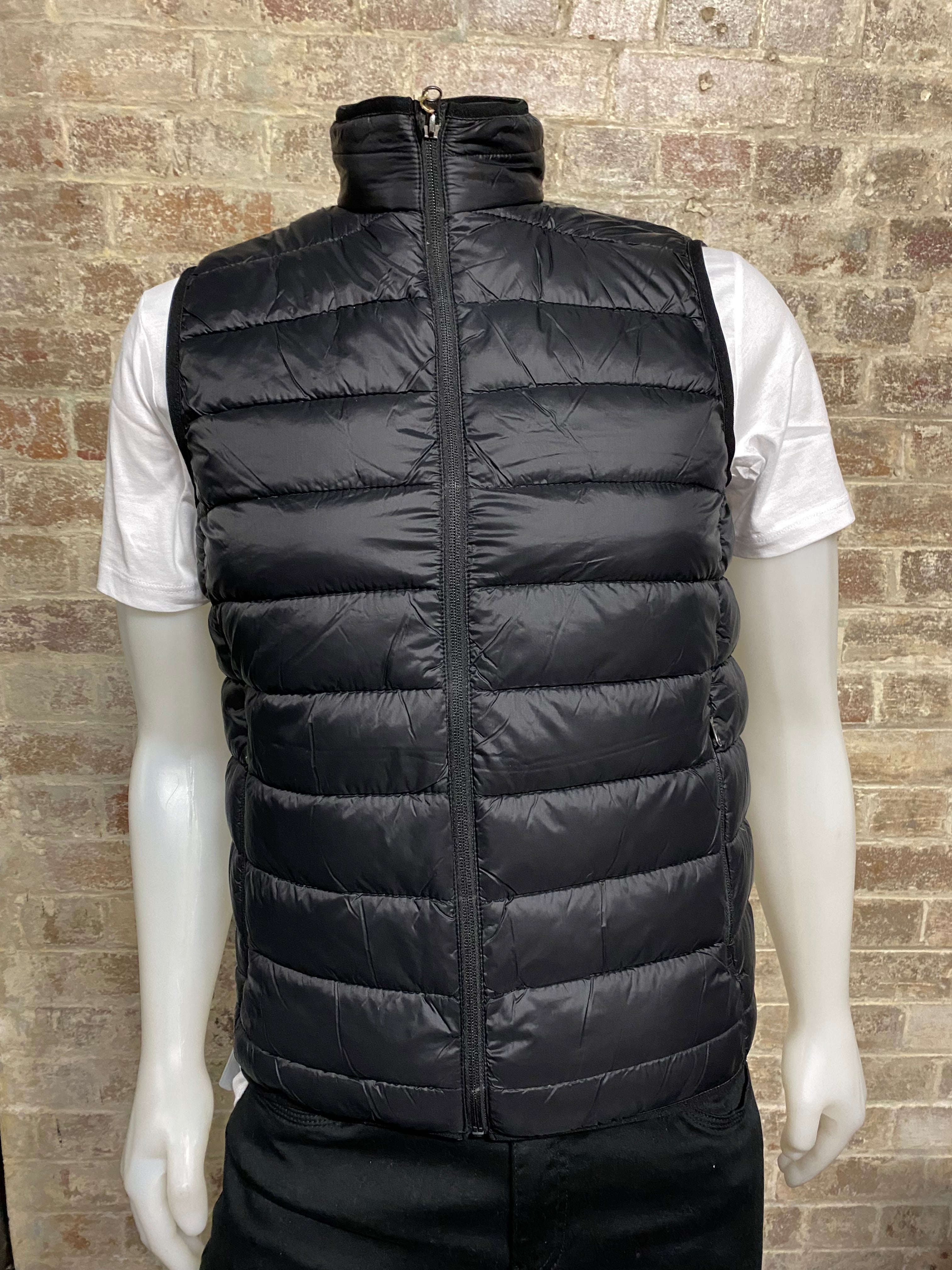 Kenneth Charles Sleeveless Puffer Jacket