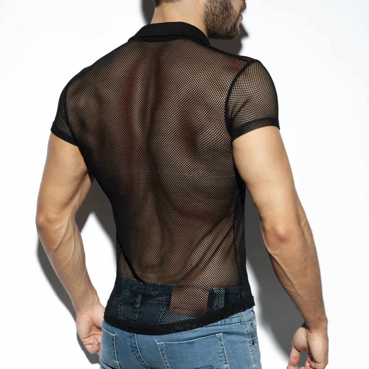 ES Collection Short Sleeve Mesh Shirt