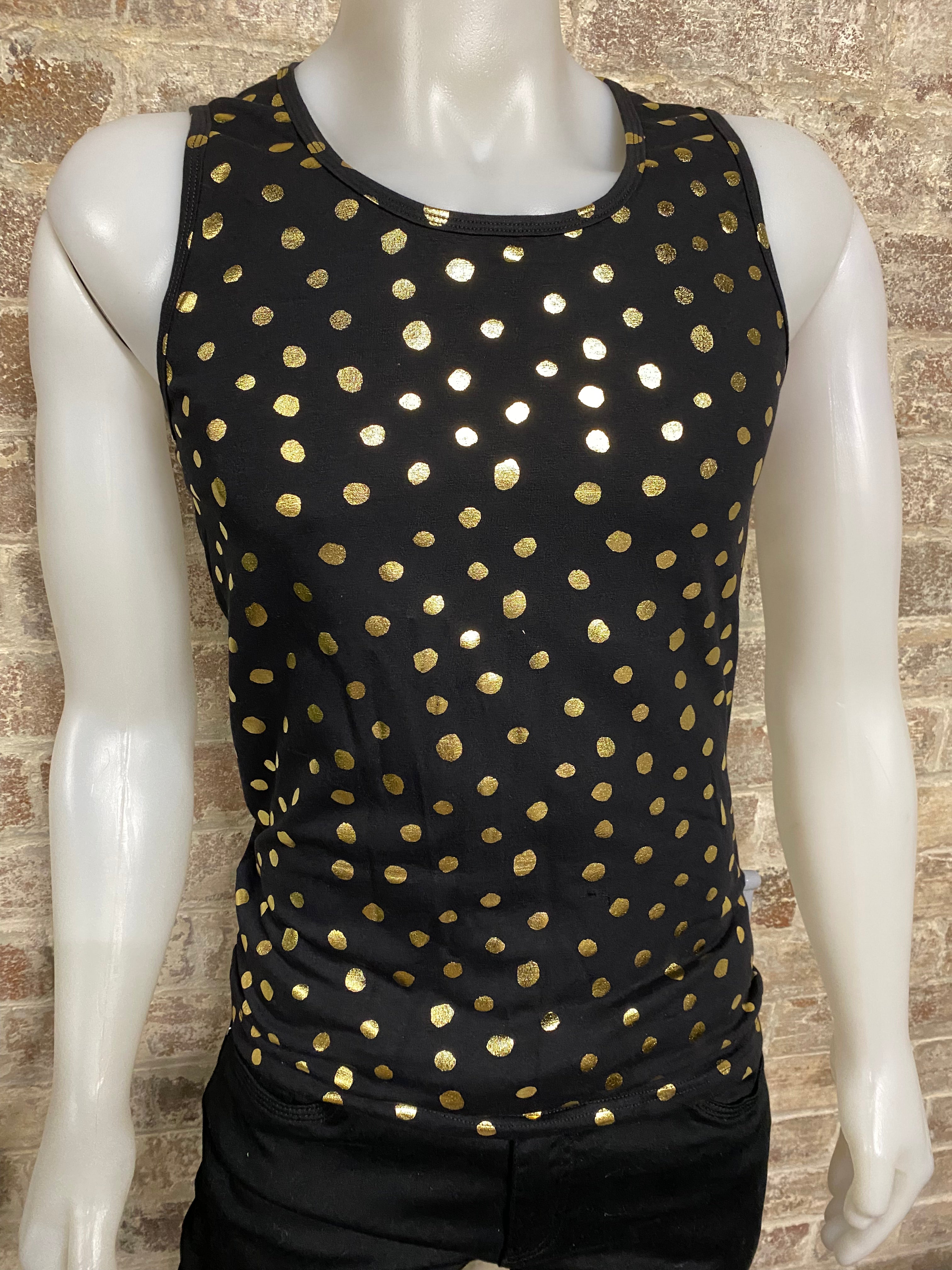 Daly Male Tank Top Gold Spots