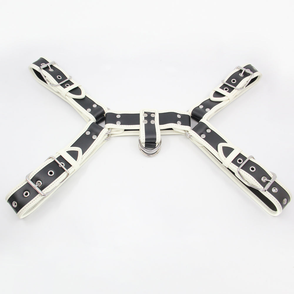 Love In Leather Glow in the Dark Body Harness
