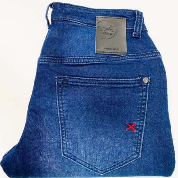 Broken Twill Stretch Denim Jeans