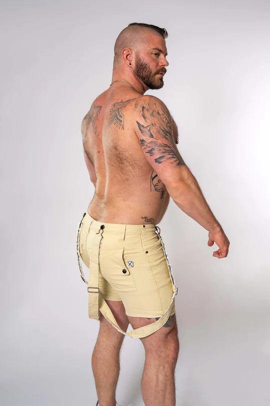 Tiger Horse Lucas Stretch Shorts Camel