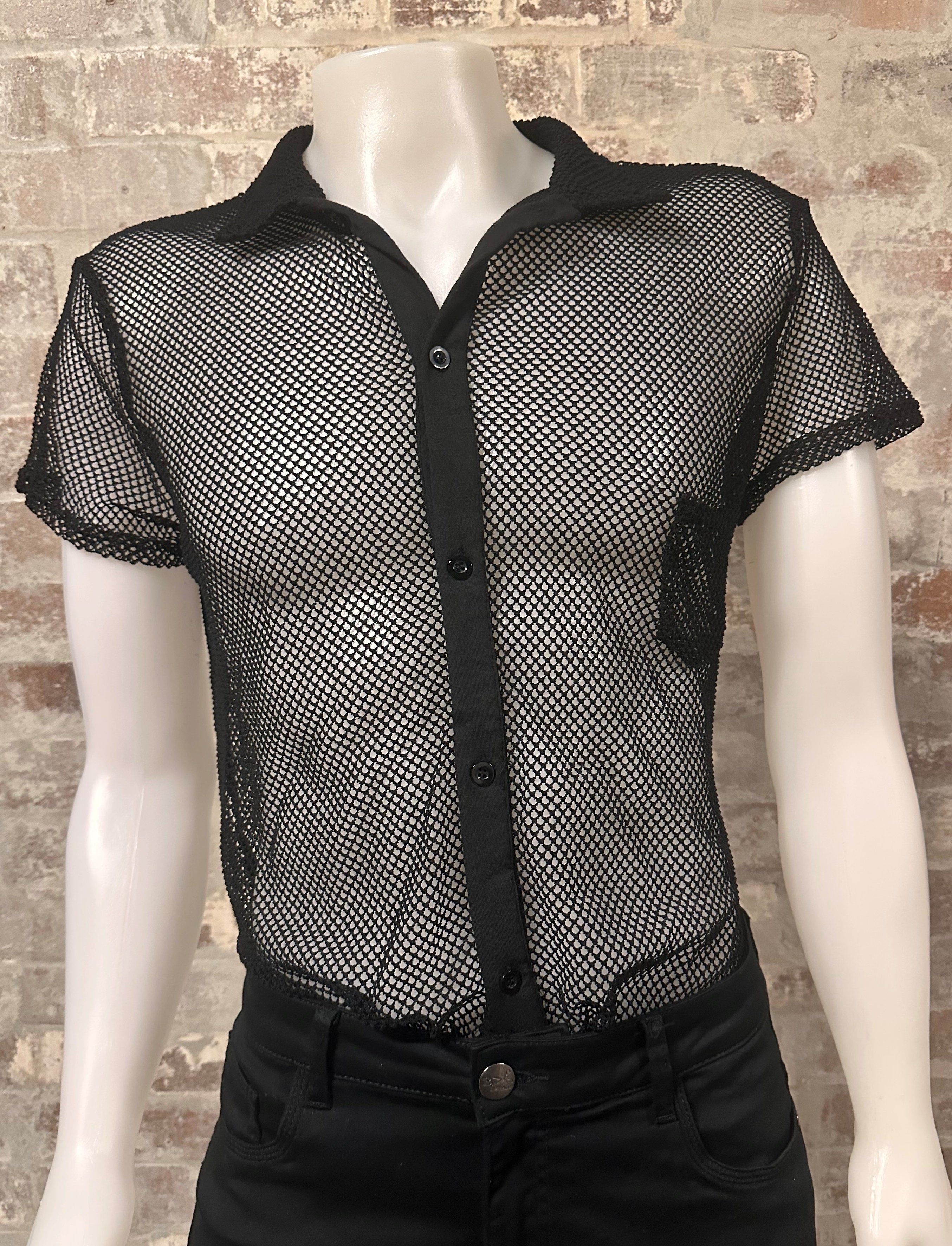 Christopher Daniels Short Sleeve Mesh Shirt