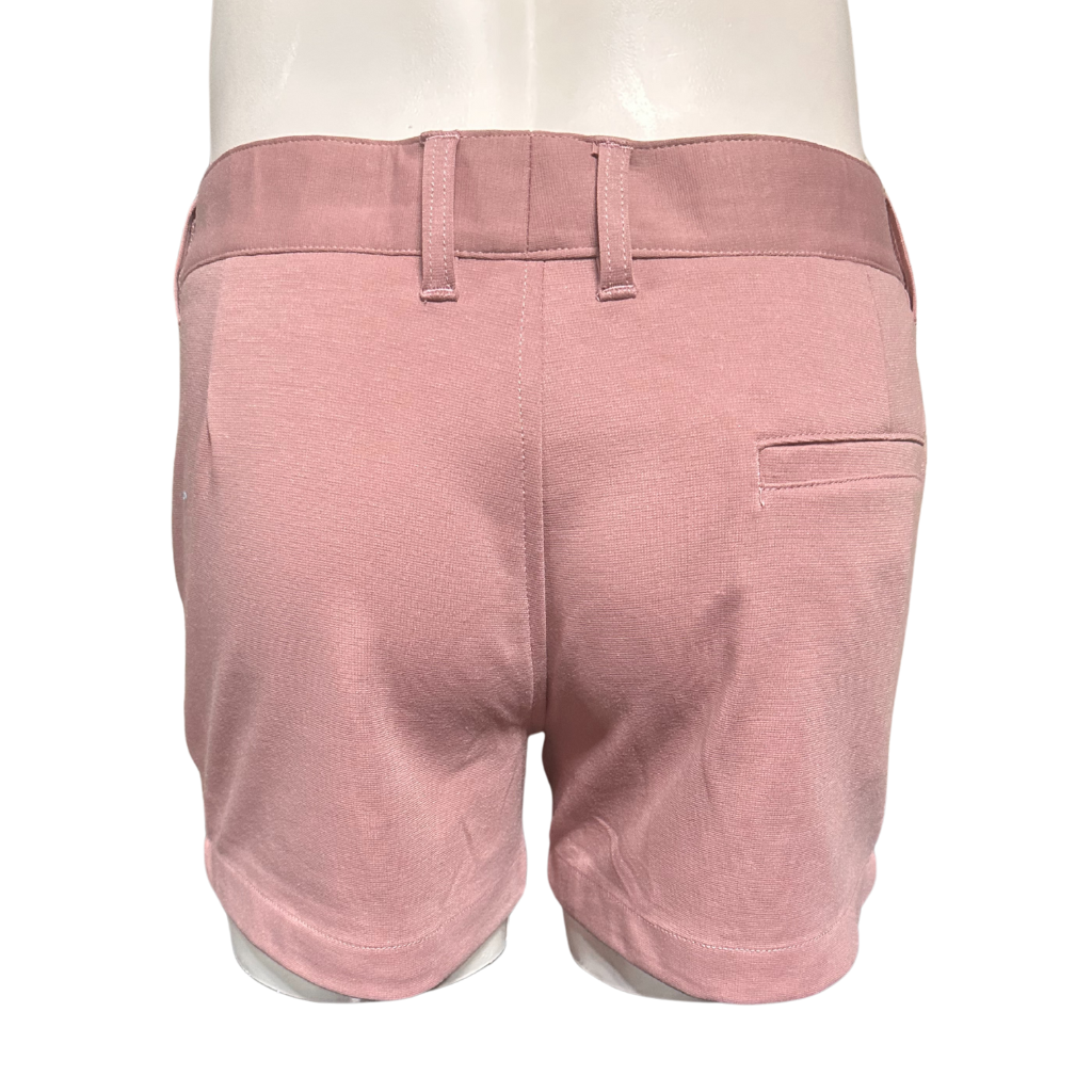 Christopher Daniels Slim Fit Stretch Shorts Dusty Pink