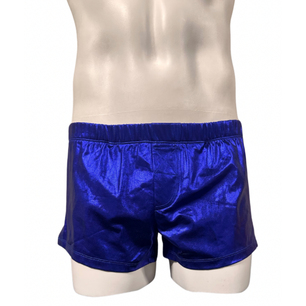 Daly Male Metallic Footy Shorts