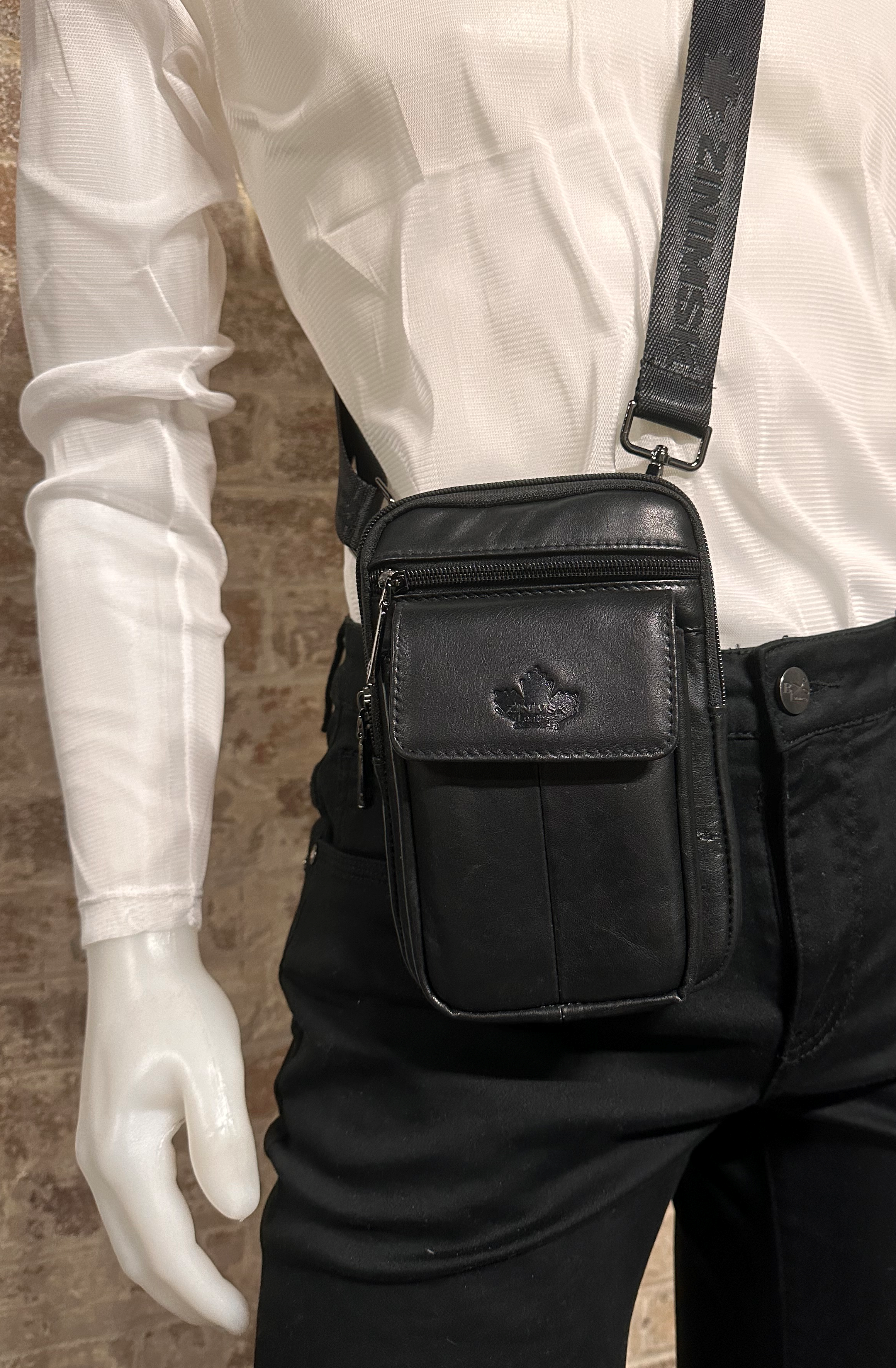 Zinimsk Leather Cross Body Bag