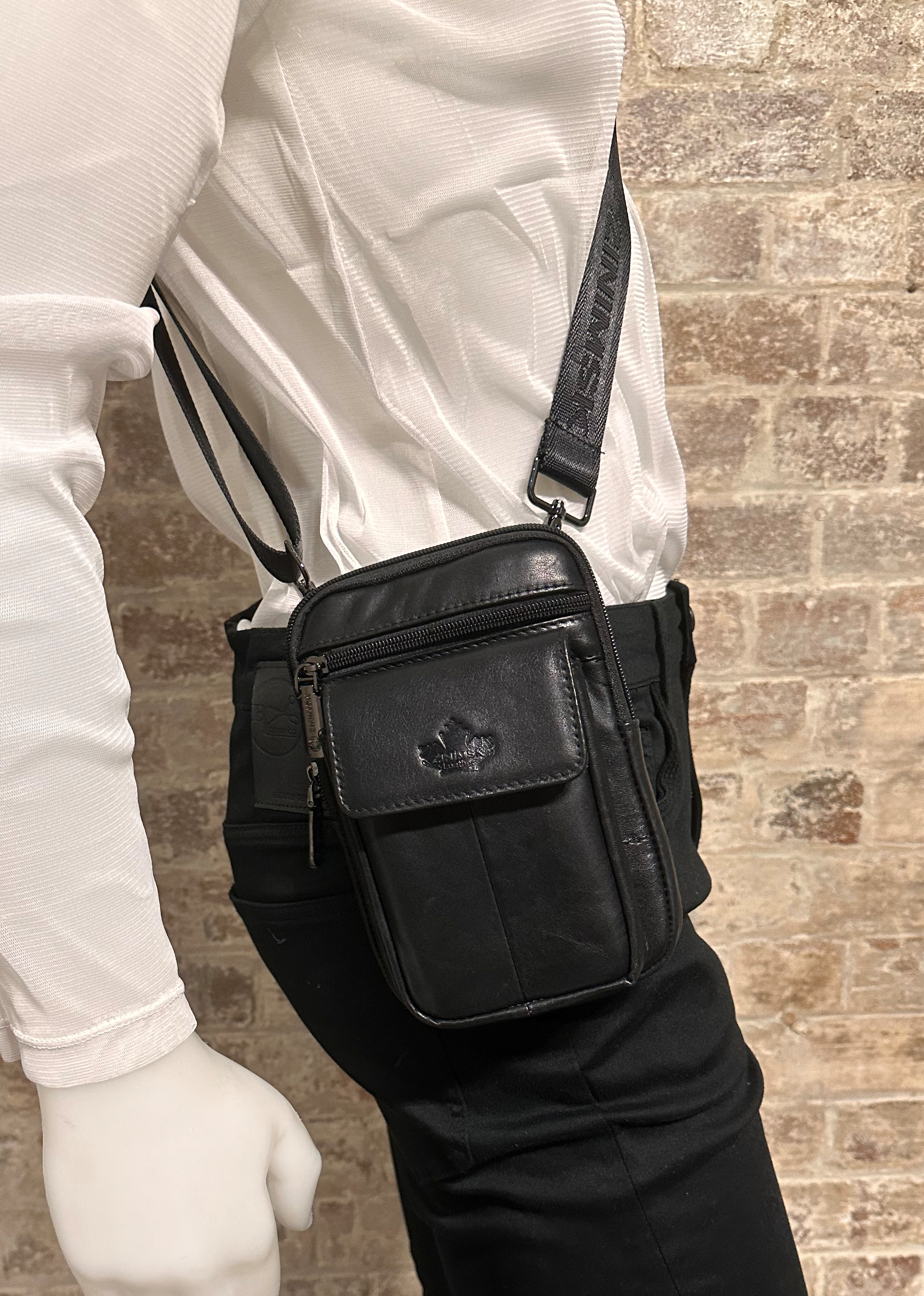 Zinimsk Leather Cross Body Bag