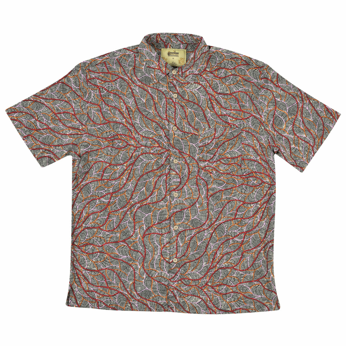 Kingston Grange Bamboo Dreaming Short Sleeve Shirt Flying Ants
