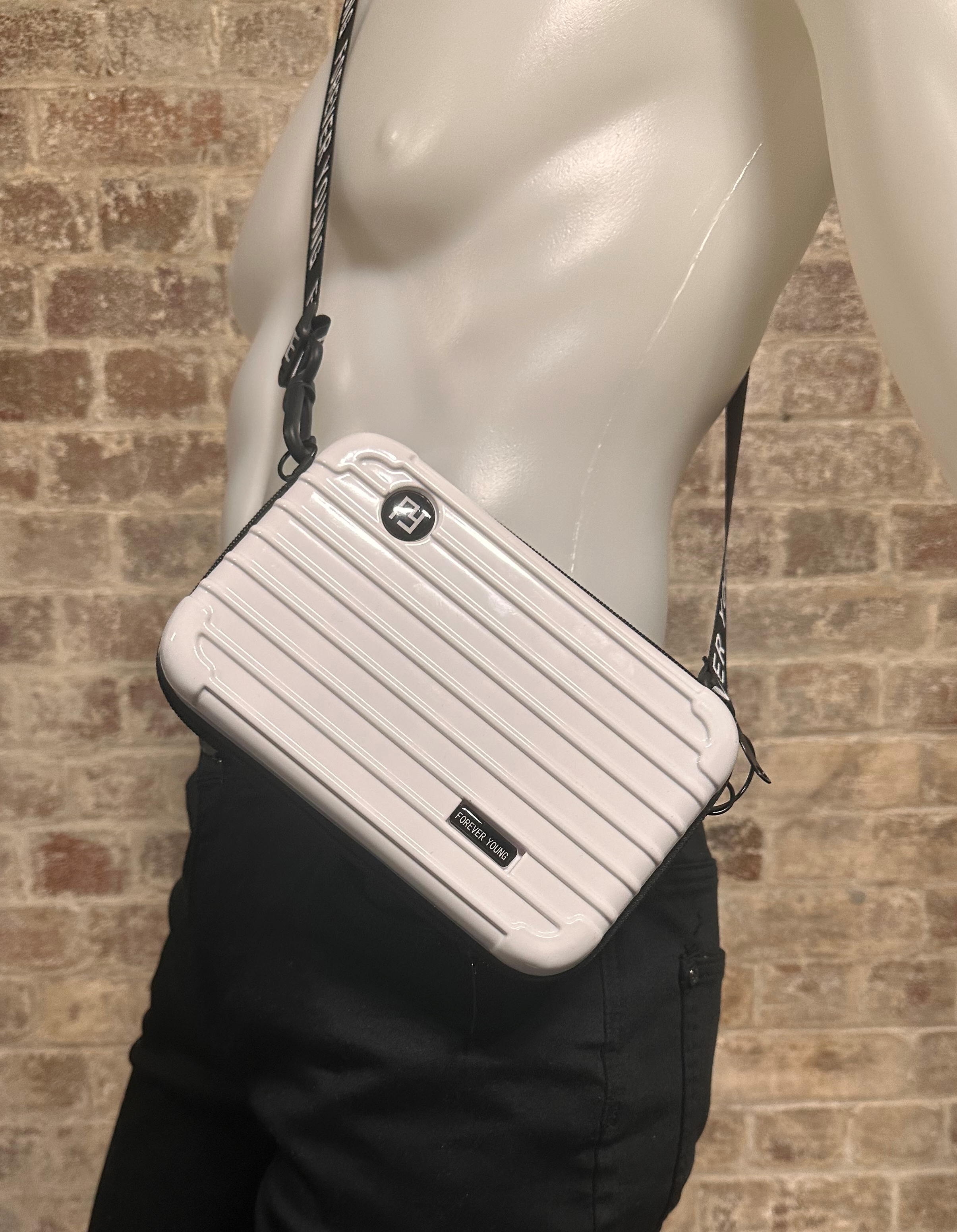 Forever Young Hard Case Cross Body Bag Large