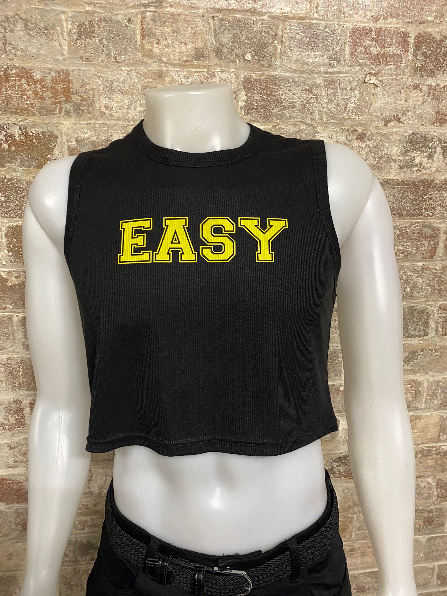 Daly Male Sleeveless Crop Top " EASY"