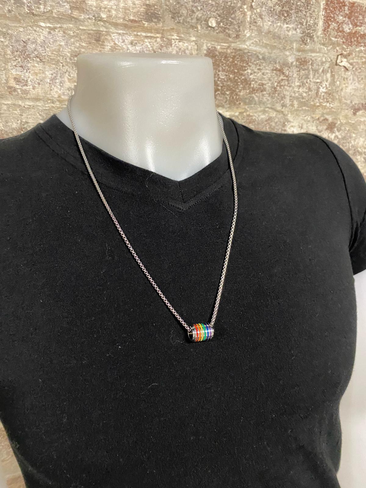 Daly Male Rainbow Barrel on Chain