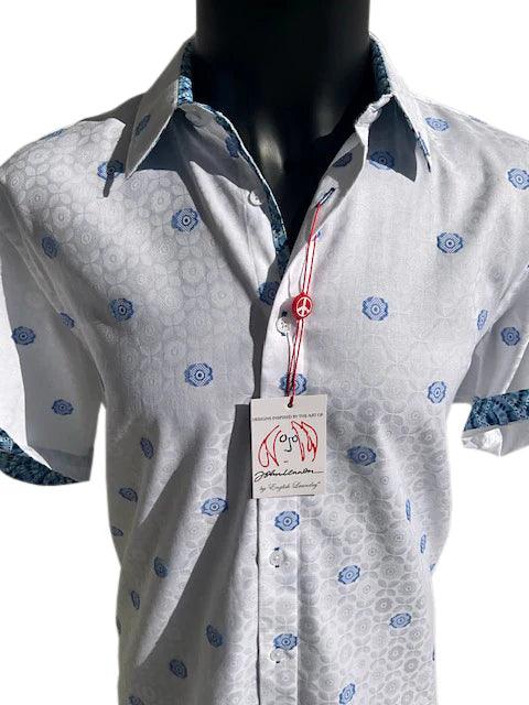 English Laundry John Lennon Short Sleeve Shirt Wrexham