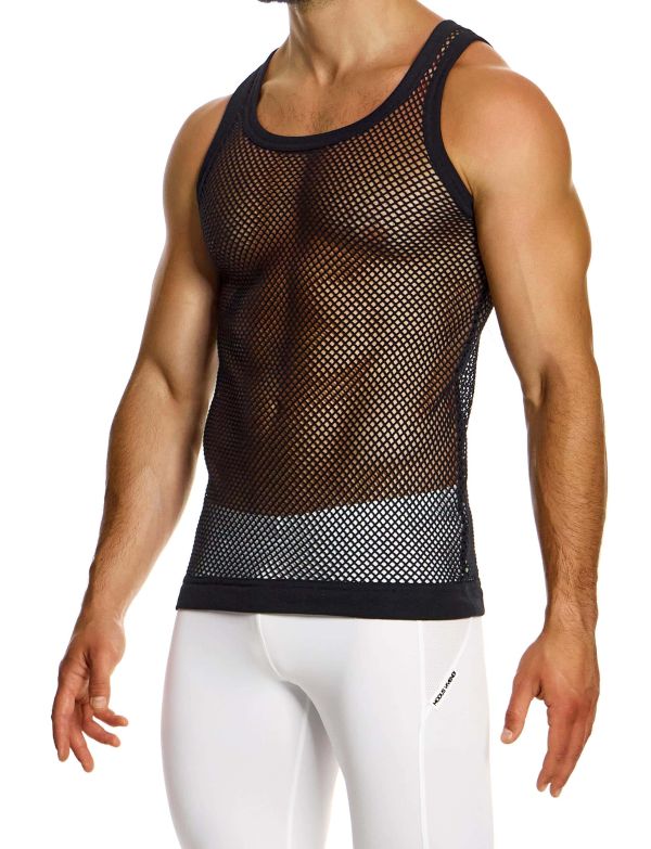 Modus Vivendi Mesh through Tank Top