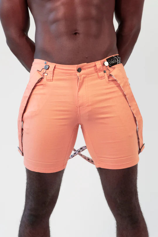 TIGER HORSE MASON STRETCH SHORTS MANGO