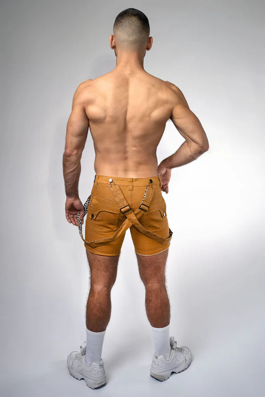 Tiger Horse Harrison Dirty Shorts Mustard