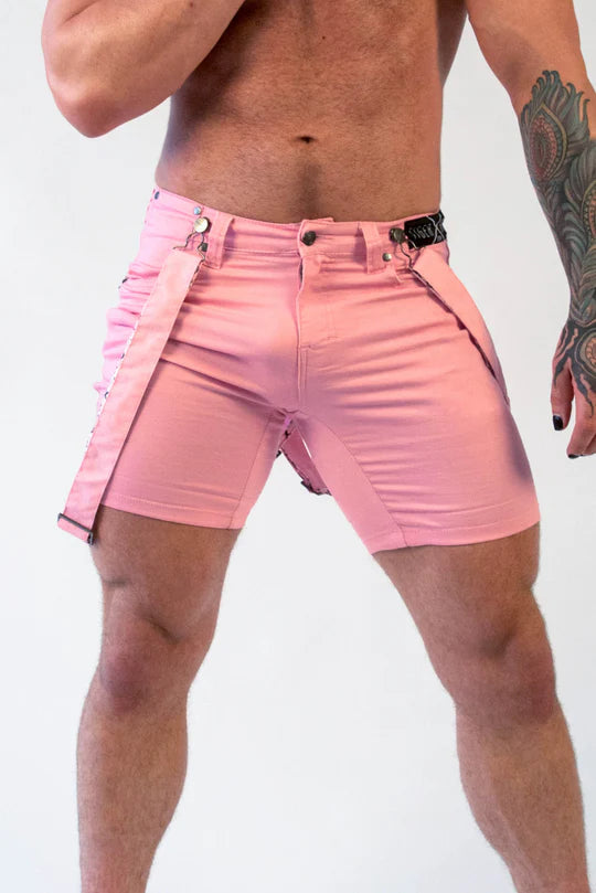 TIGER HORSE WILLEM STRETCH SHORTS NU PINK