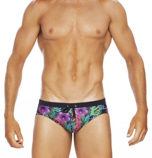 TRIBE TAHITI LO RISE SWIM BRIEF