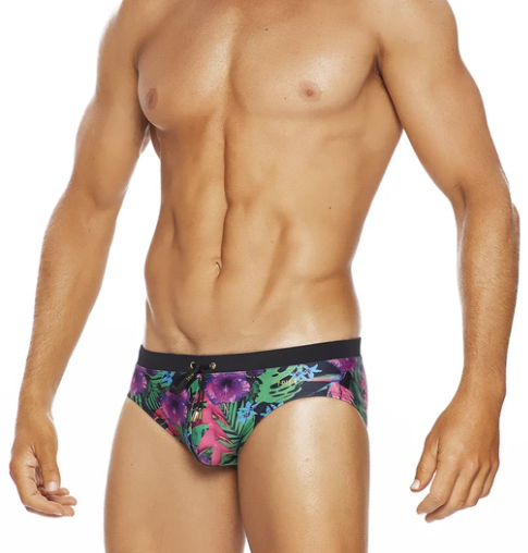 TRIBE TAHITI LO RISE SWIM BRIEF