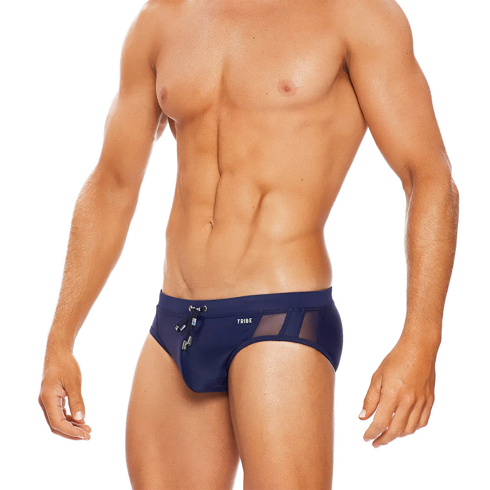 TRIBE POSITANO LO RISE SWIM BRIEF