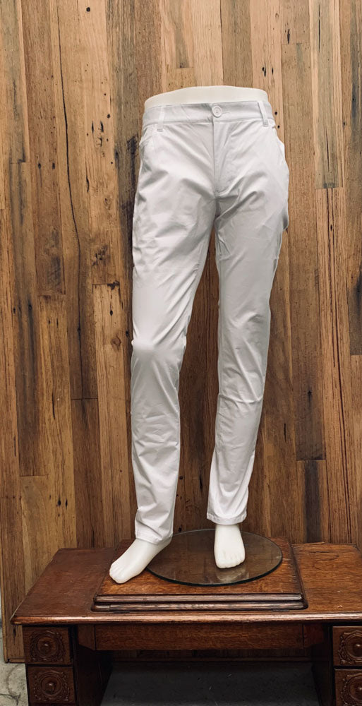 AK DEMIRE BARCOMBE CHINO PANTS WHITE