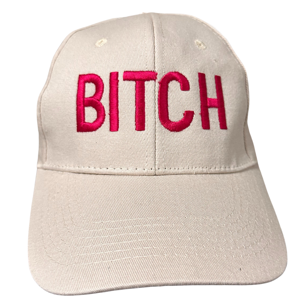 Daly Male Baseball Cap Logo "Bitch"