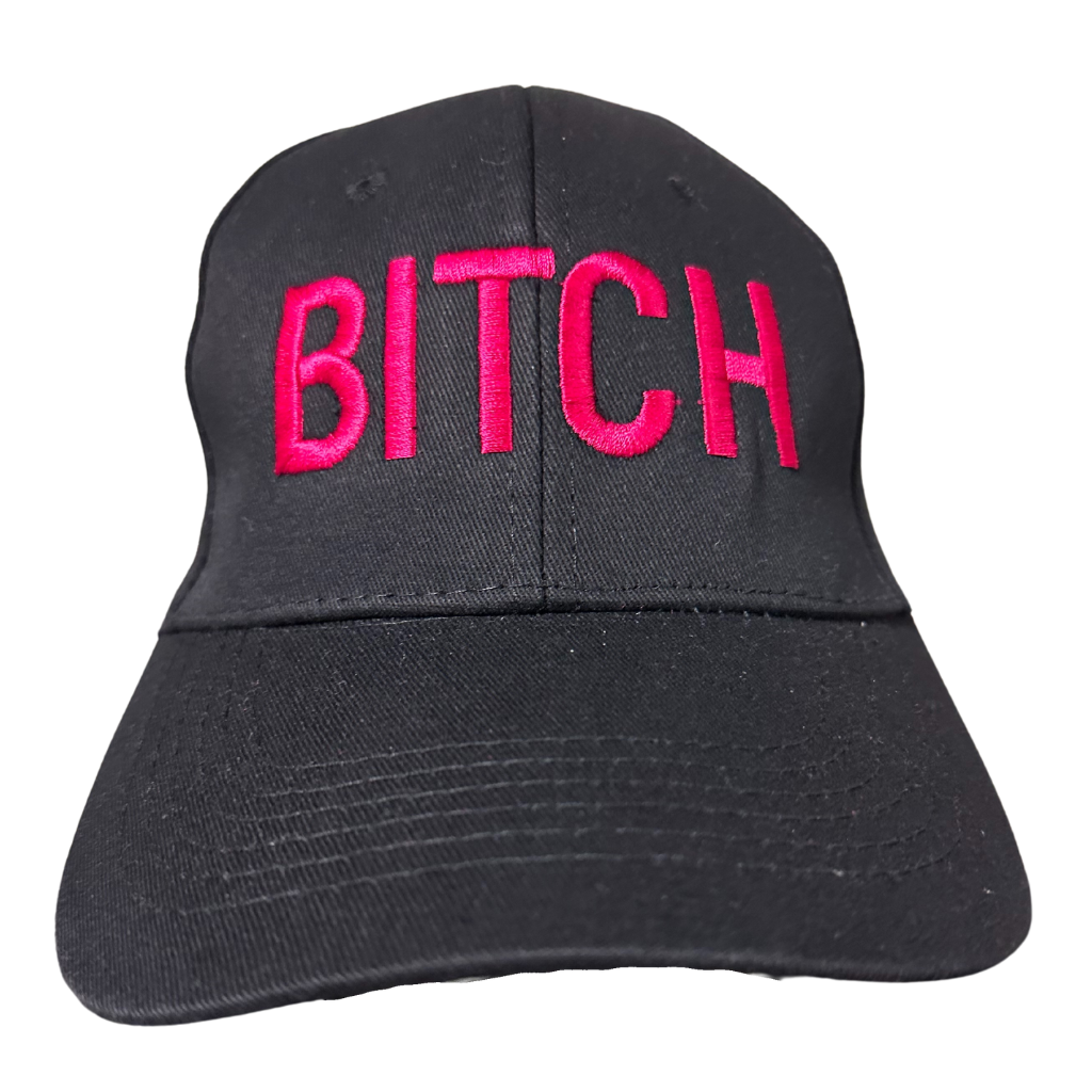 Daly Male Baseball Cap Logo "Bitch"