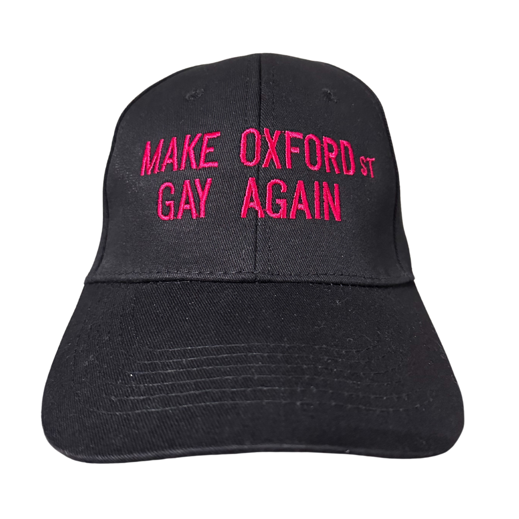 Daly Male Baseball Cap Log "Make Oxford St Gay Again"