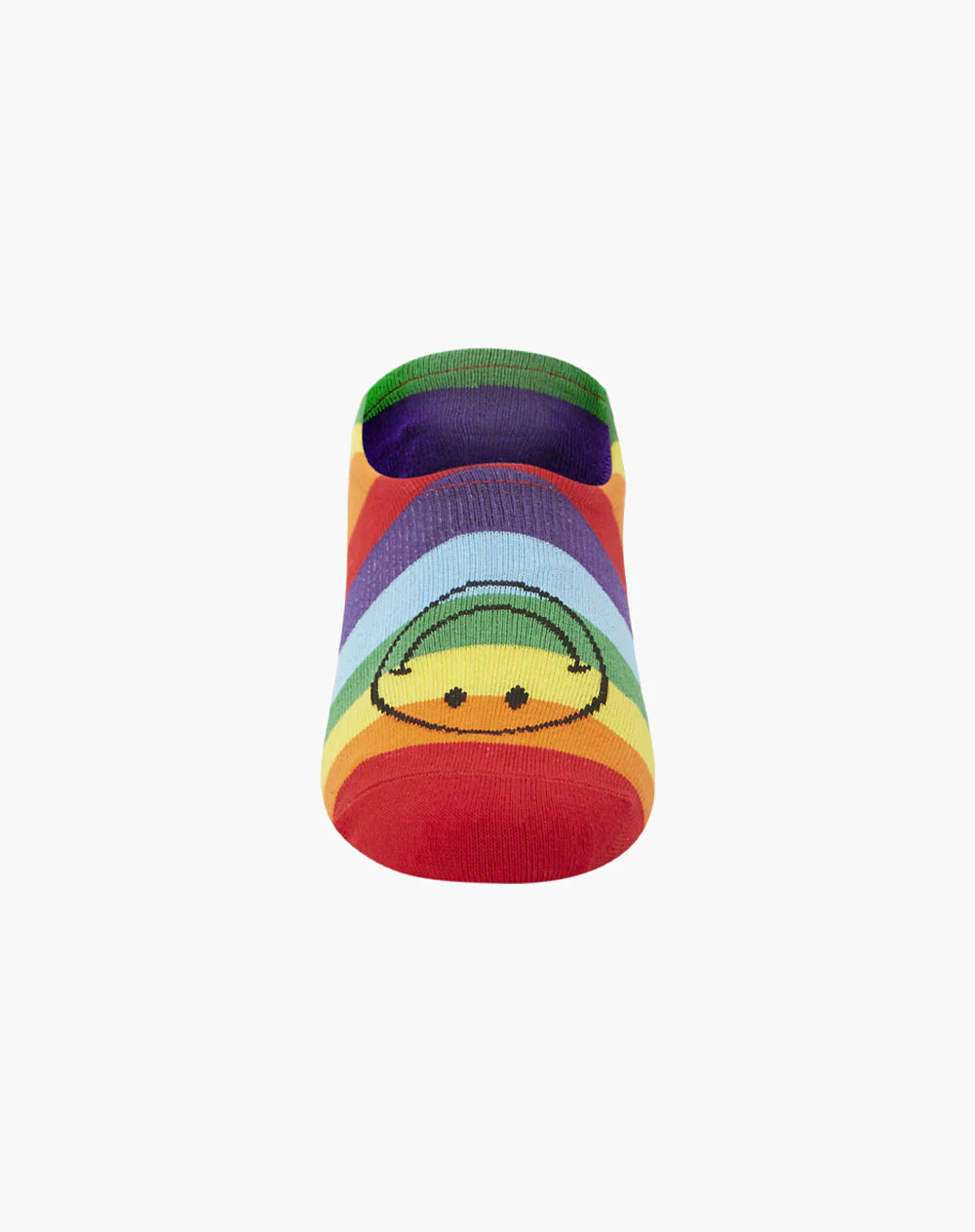 Bamboozld Invisible Socks Smiley Pride