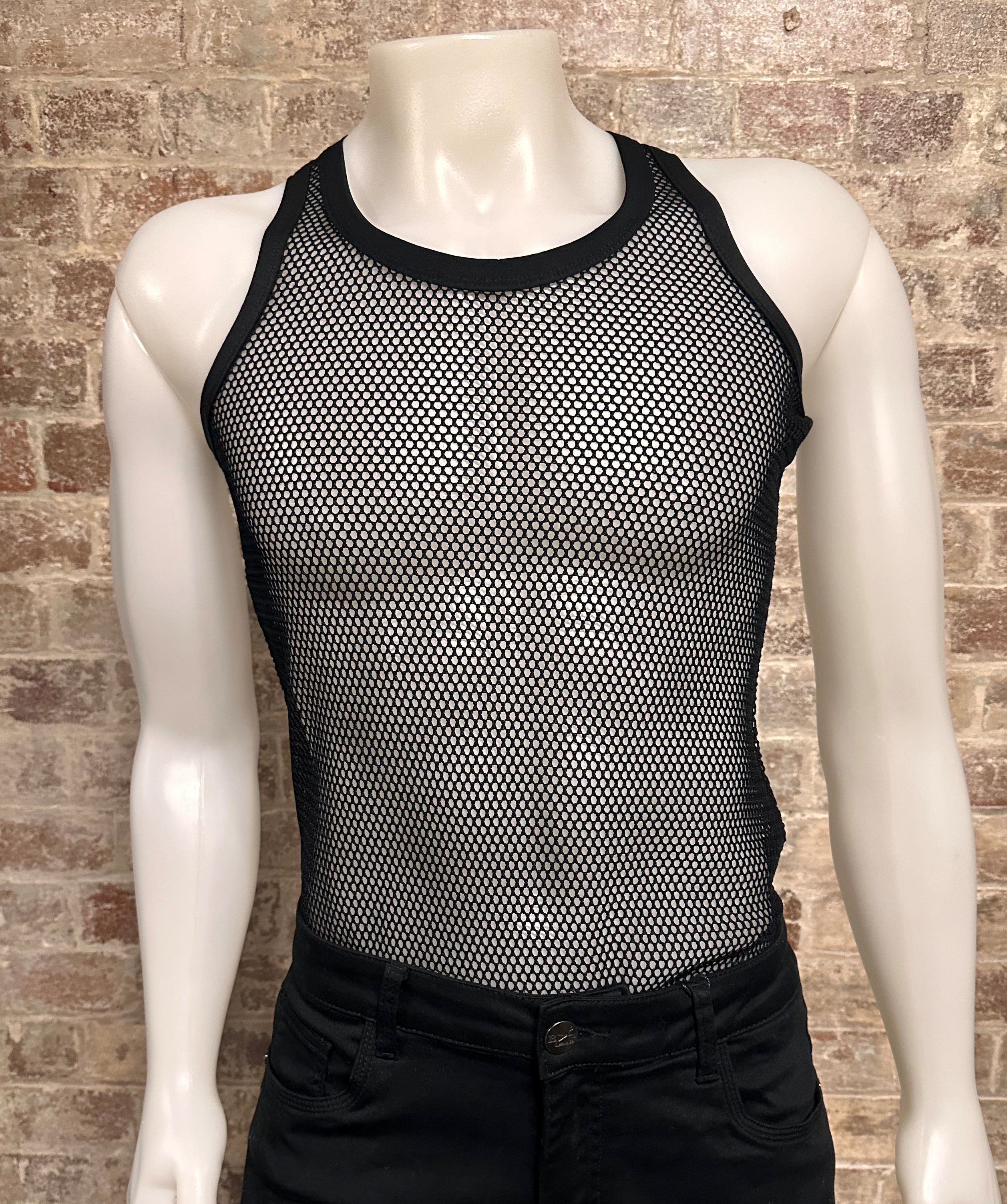 Daly Male Mesh T-Back Singlet