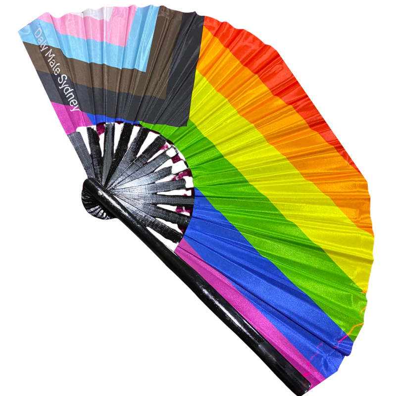 Daly Male Bamboo Clacking Party Fan Progress