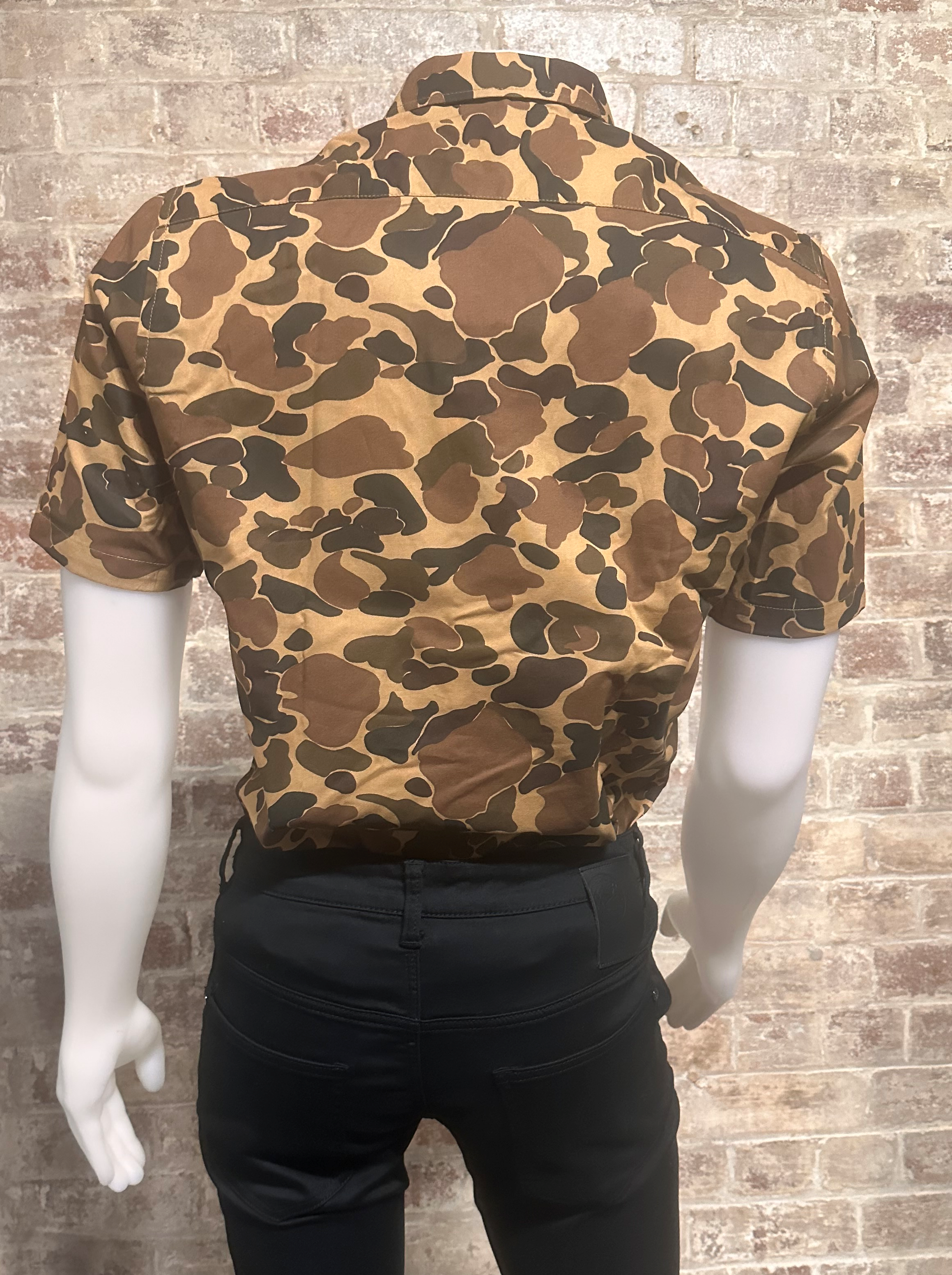 CHRISTOPHER DANIELS SHORT SLEEVE CAMOUFLAGE SHIRT