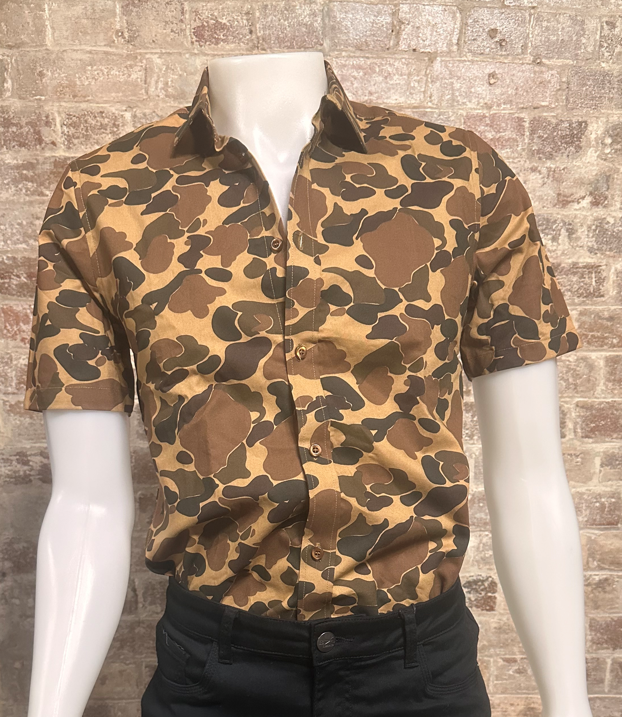 CHRISTOPHER DANIELS SHORT SLEEVE CAMOUFLAGE SHIRT