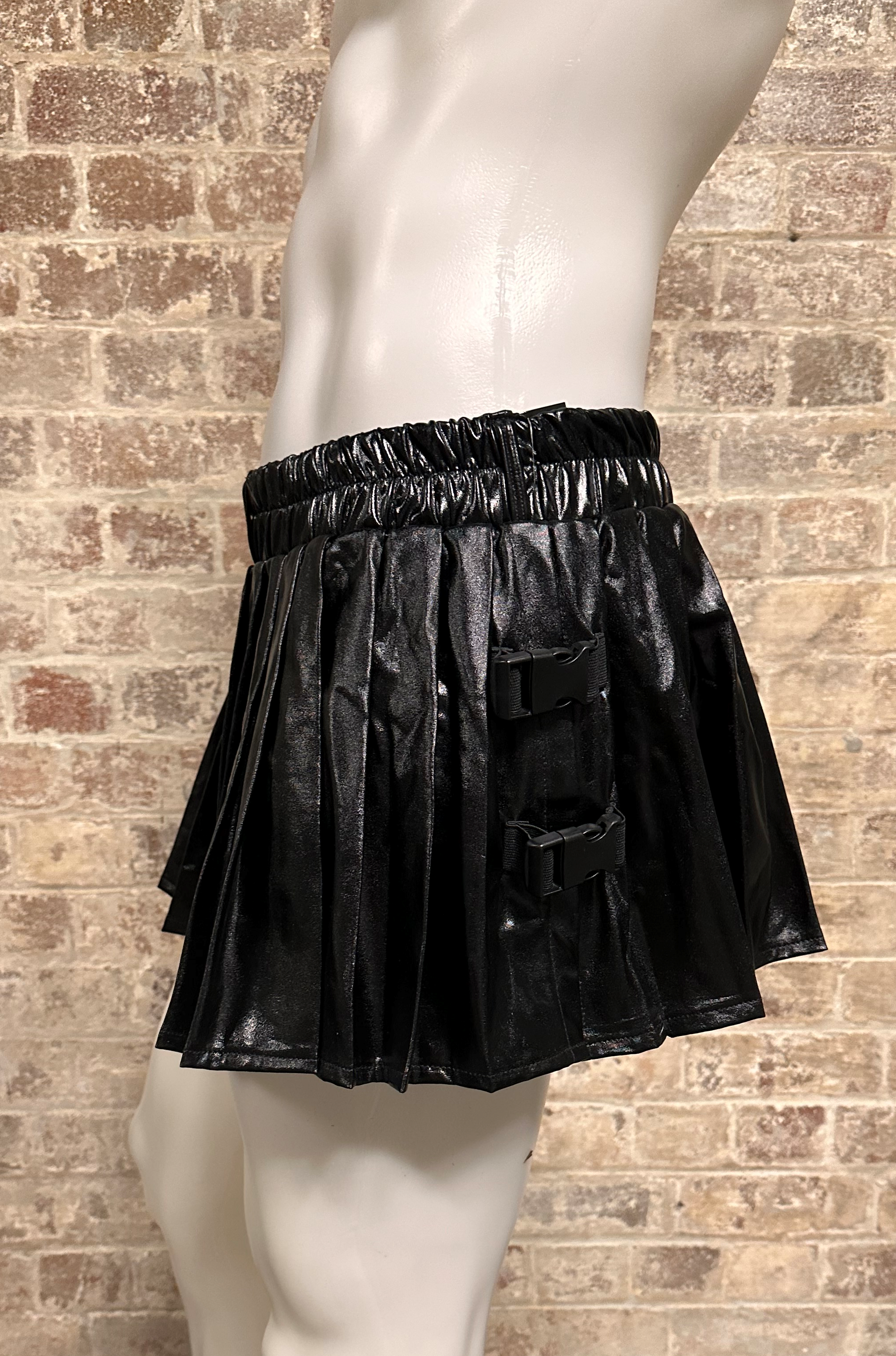 DALY MALE METALLIC PVC KILT