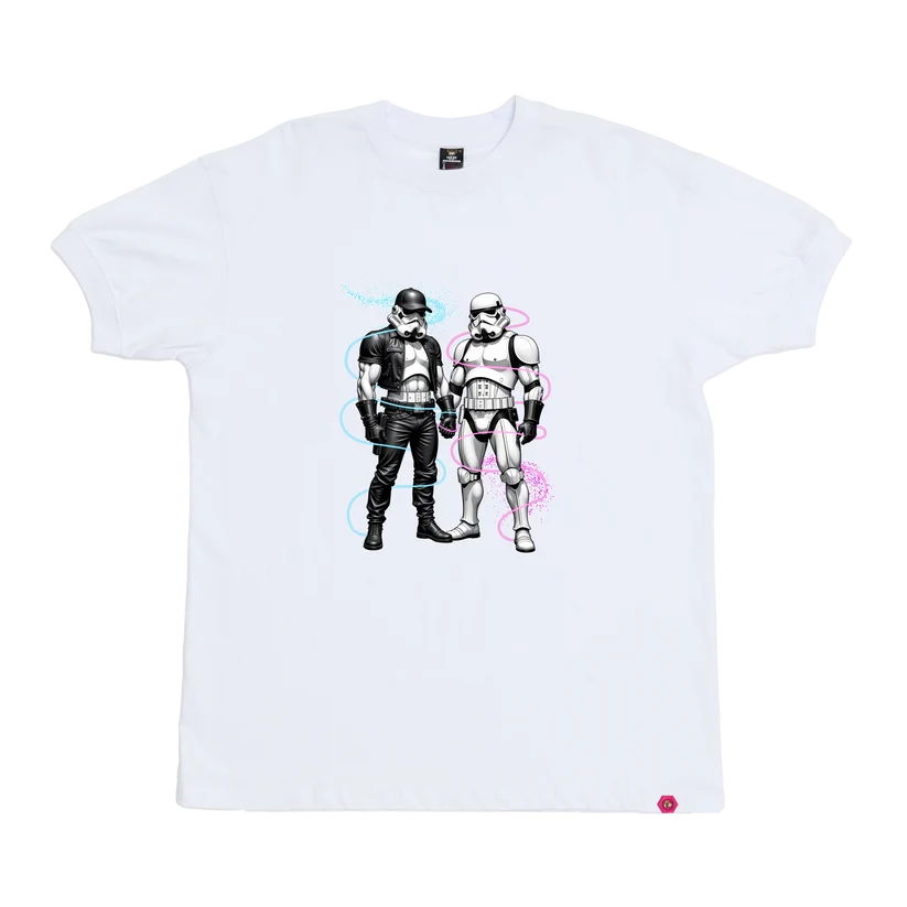 Kris Bee Bacon Stromtrooper Buddy Love T-Shirt