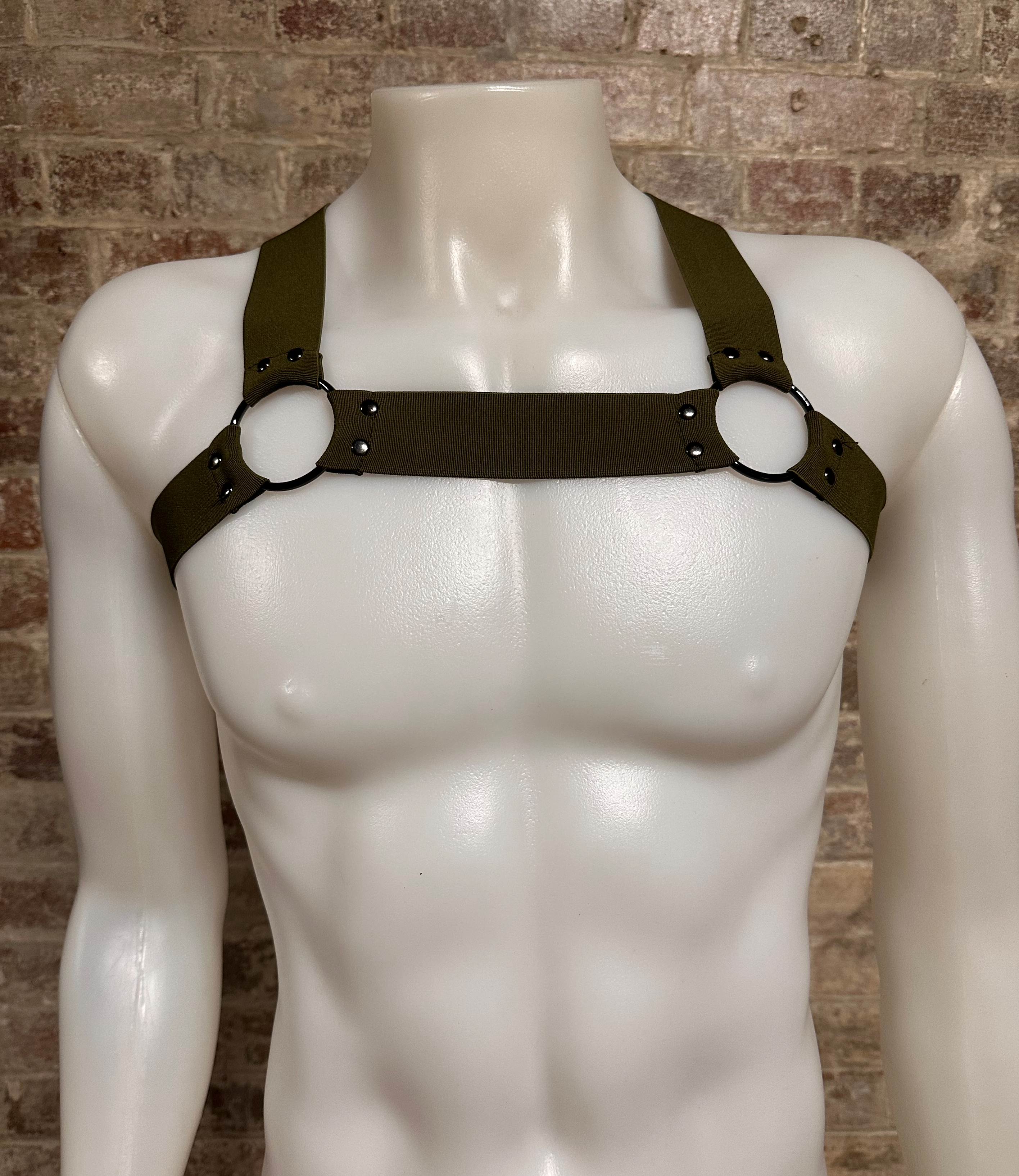 Daly Male Body Harness Khaki