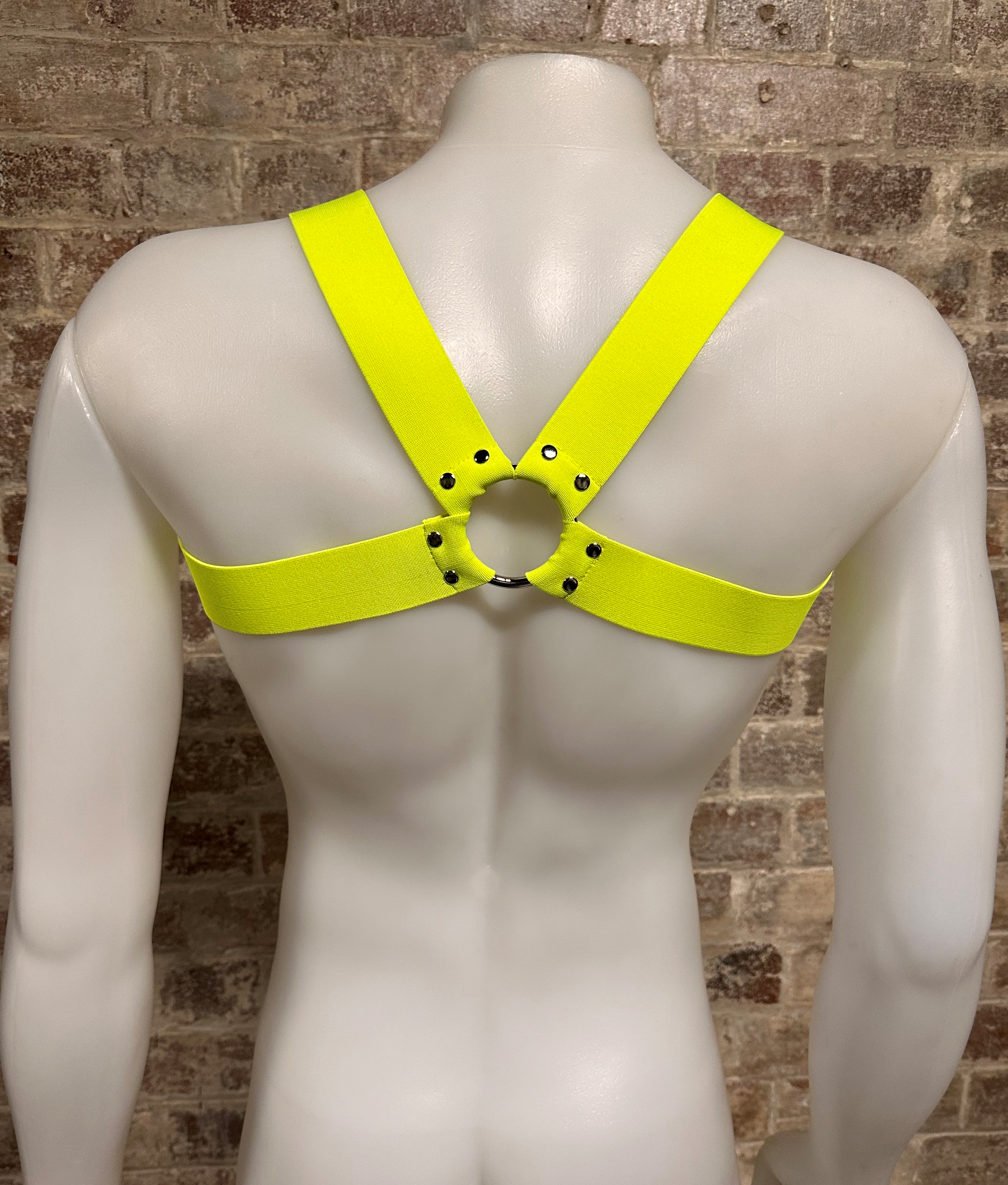 Daly Male Body Harness Lime