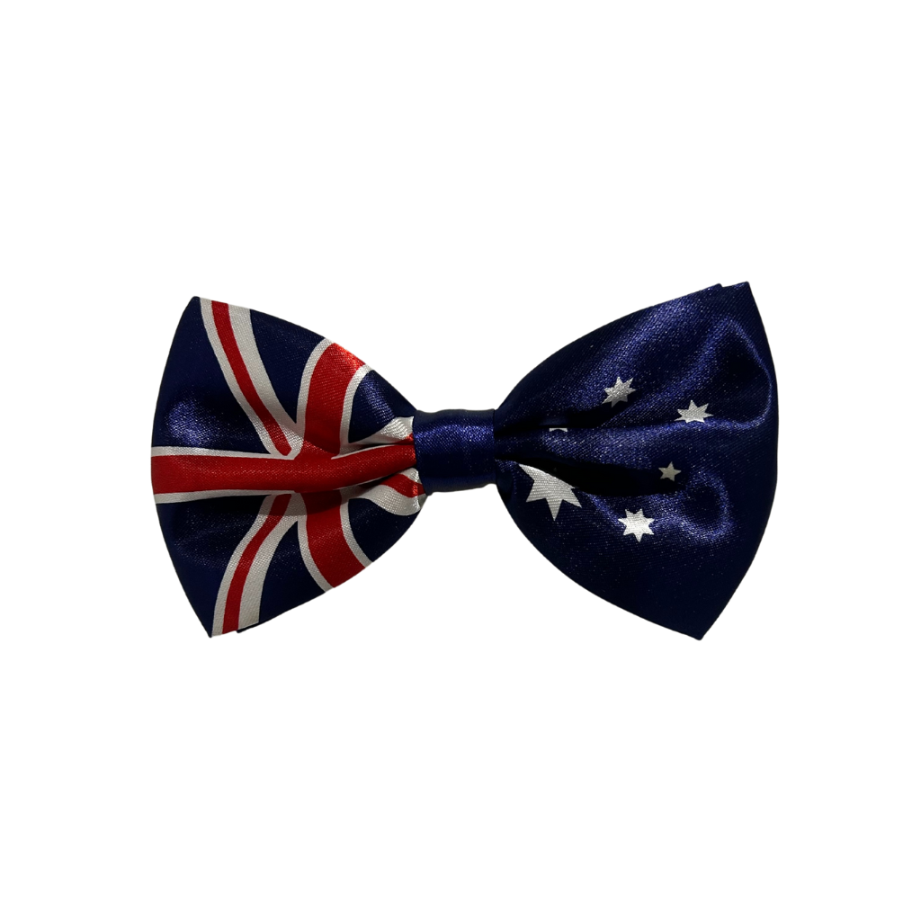 Australian Flag Satin Bow Tie