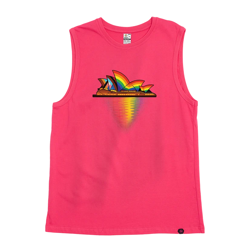 Kris Bee Bacon Pride Opera Tank