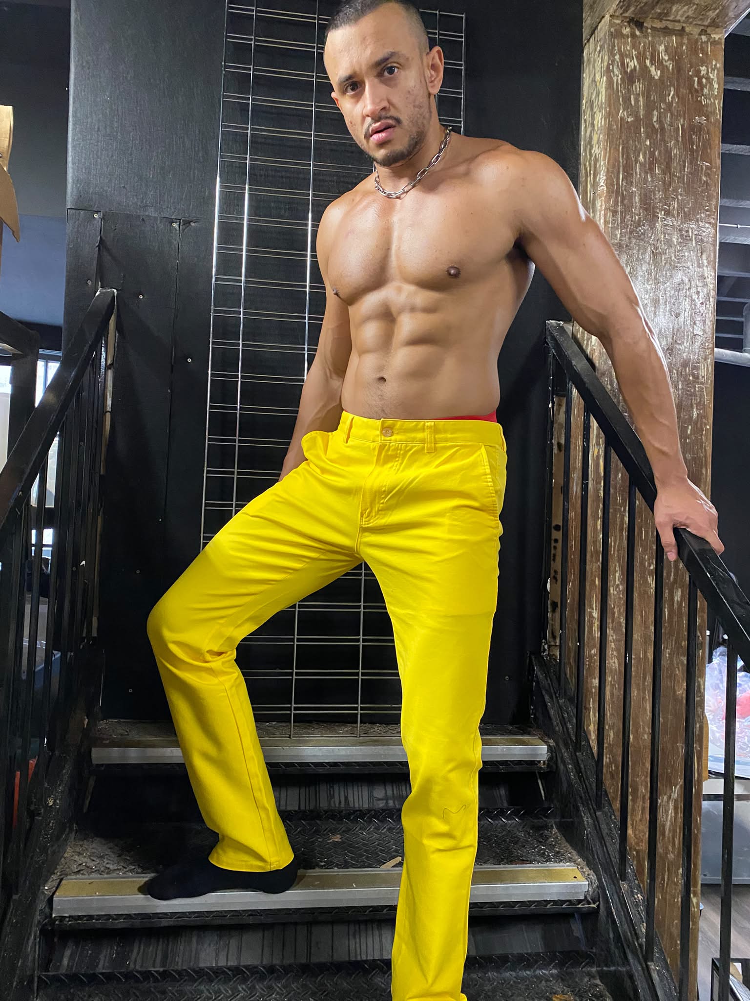 Terry Chino Pants