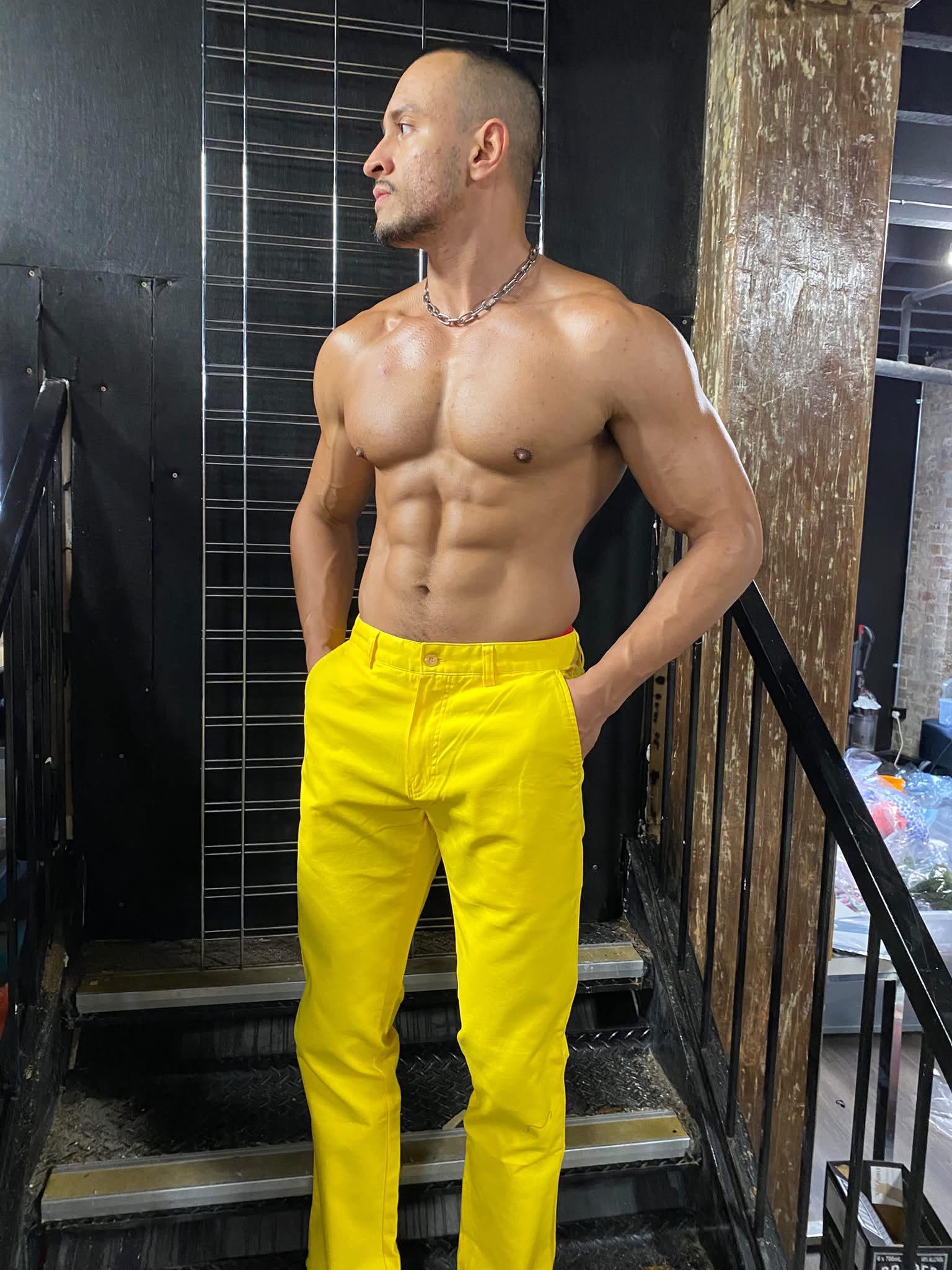 Terry Chino Pants
