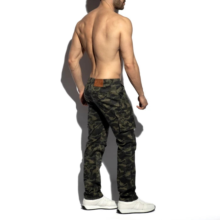 ES Collection Cargo Camo Jeans